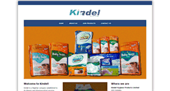 Desktop Screenshot of kindelproducts.com